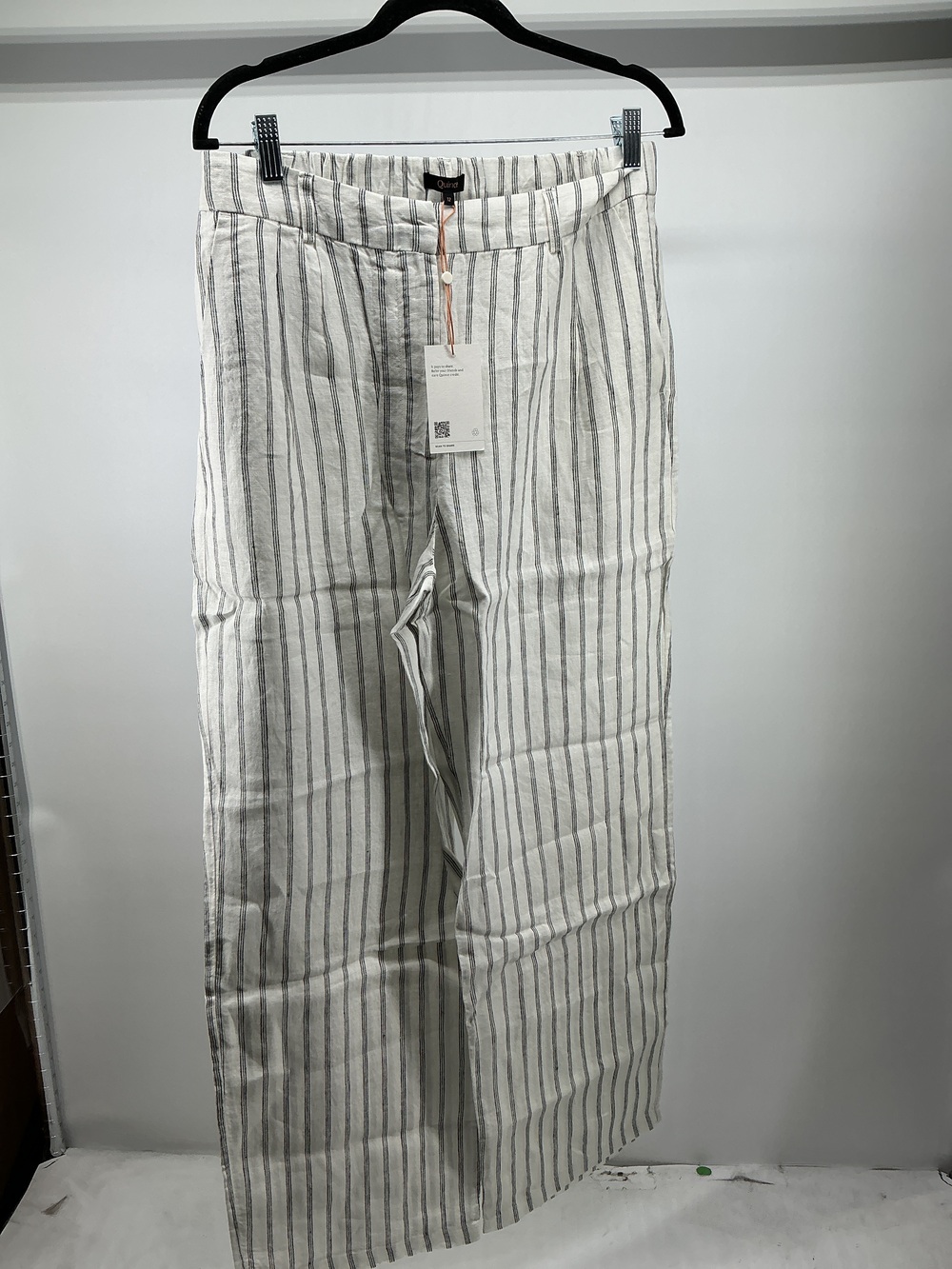 100% European Linen Pleated Trouser - 30"